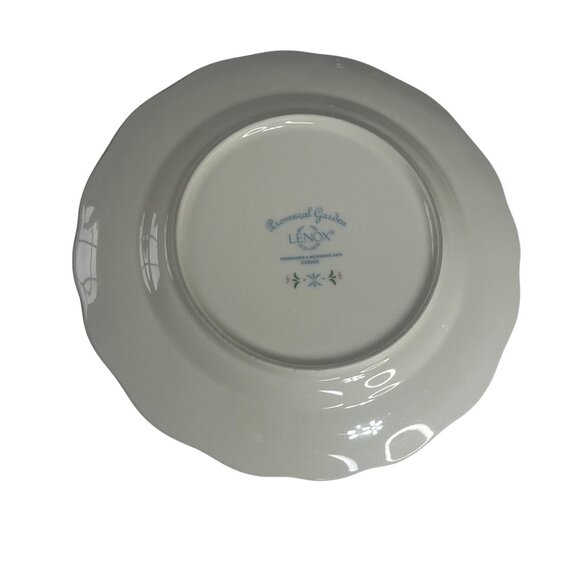 Lenox Provencal Garden Rooster Plate 9.5" Scalloped Edge Porcelain - Picture 2 of 4